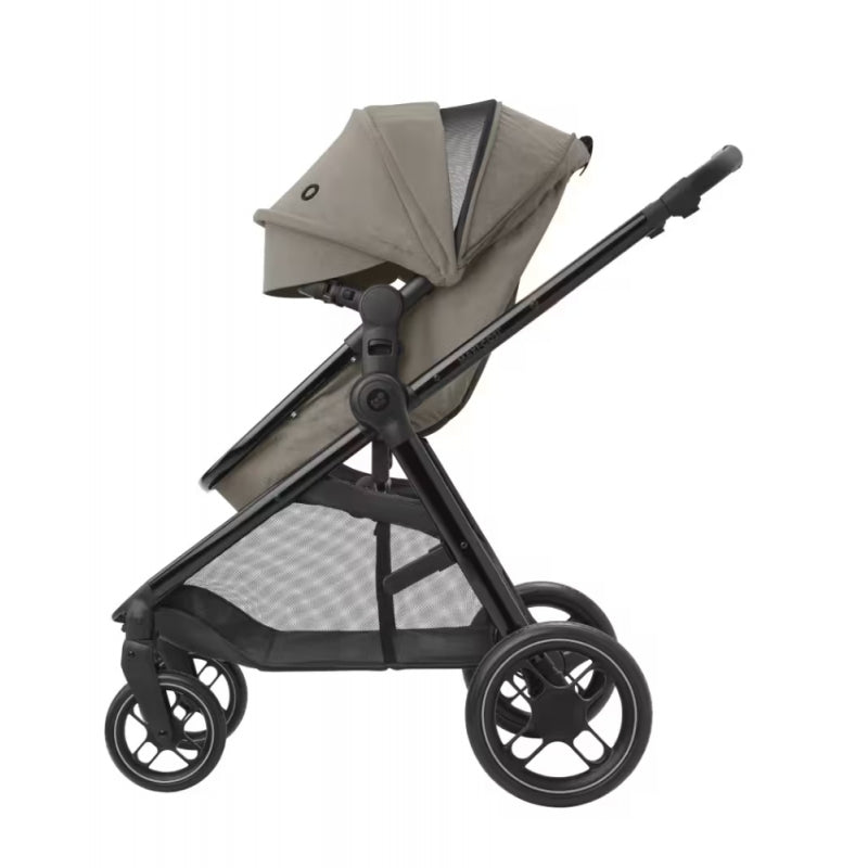 Maxi Cosi Zelia Luxe Cabriofix i-Size Travel System-Twillic Truffle