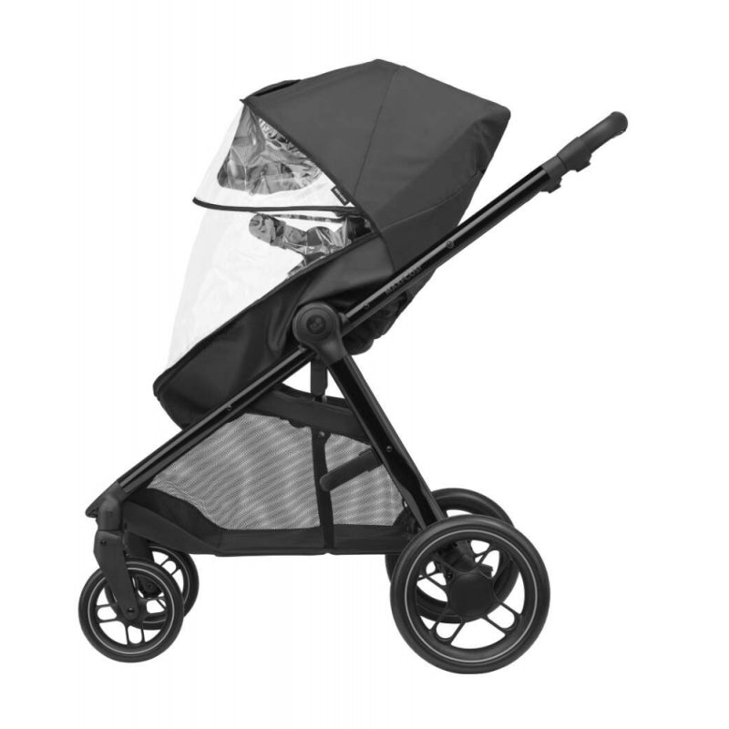 Maxi Cosi Zelia Luxe Cabriofix i-Size Travel System-Twillic Black