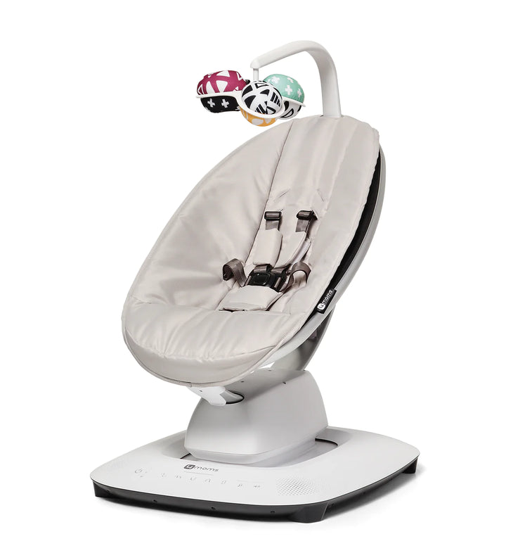 4moms MamaRoo 5.0 | 5 Multi-Motion Baby Swing | Grey