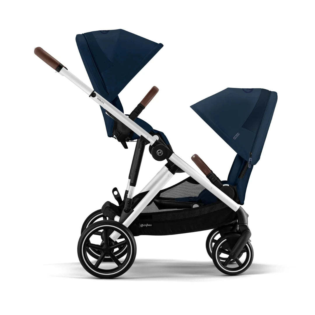 Cybex Gazelle Twin Pushchair | Ocean Blue/Silver | 2023