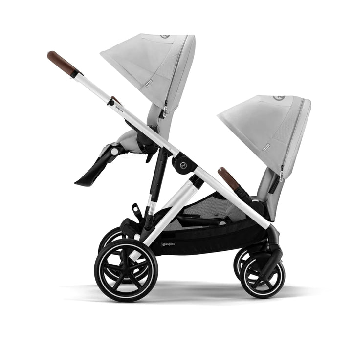 Cybex Gazelle Twin Pushchair - Lava Grey/Silver (2023)