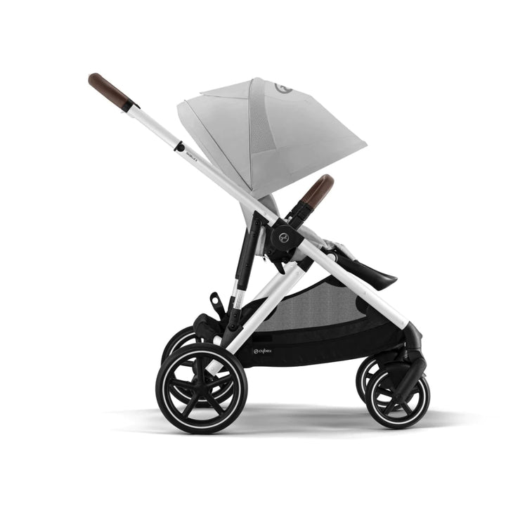 Cybex Gazelle Twin Pushchair - Lava Grey/Silver (2023)