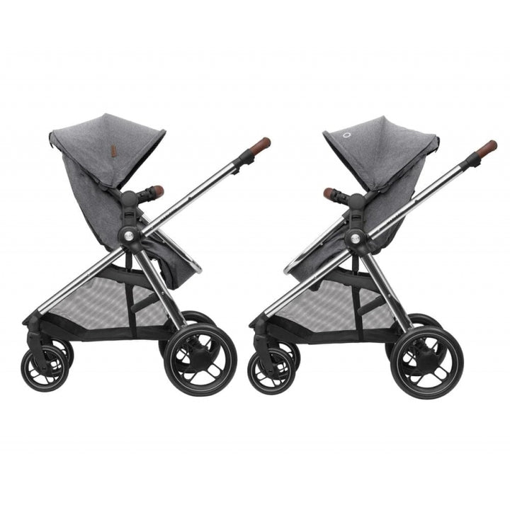 Maxi Cosi Zelia Luxe Cabriofix i-Size Travel System-Twillic Grey