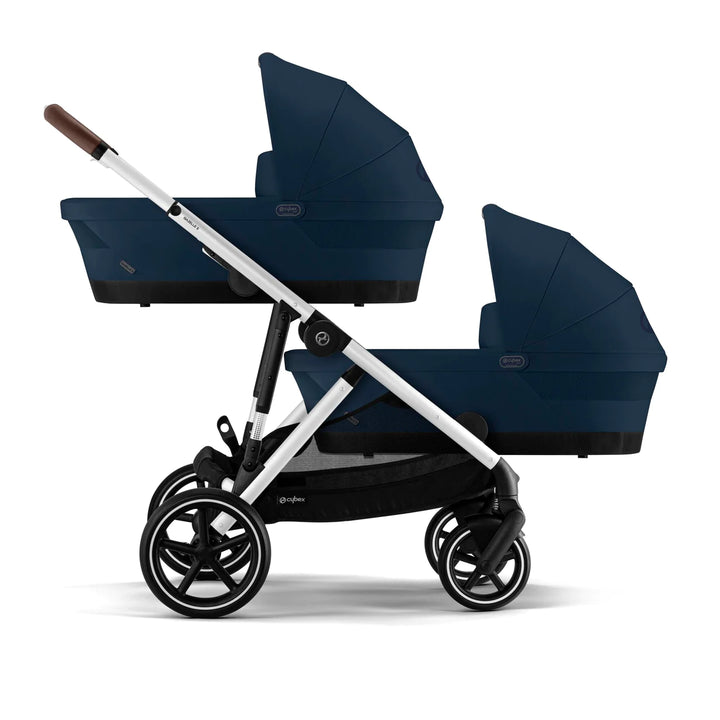 Cybex Gazelle Twin Pushchair | Ocean Blue/Silver | 2023