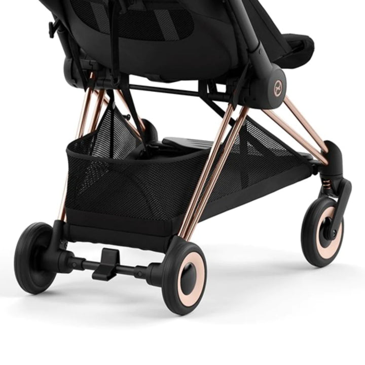 Cybex Coya Platinum Compact Stroller - Leaf Green on Rose Gold