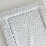 Bobbin & Bumble Standard Changing Mat – Grey Spots Print