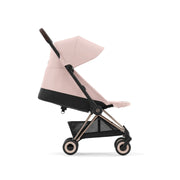 Cybex Coya Platinum Compact Stroller - Peach Pink on Rose Gold