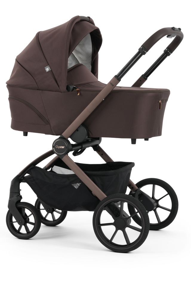 Oyster Vee Stroller Bundle - Chocolate