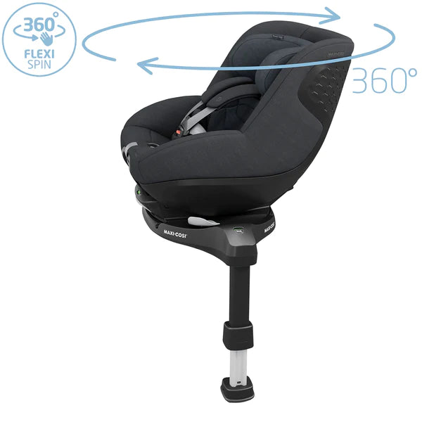 Maxi-Cosi Fame 10 Piece Premium Family 360 Pro Travel System - Twillic Black
