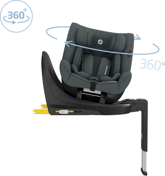 Maxi Cosi Quartz 360 i-Size Car Seat - Full Graphite