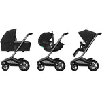 Maxi-Cosi Fame 10 Piece Premium Family 360 Pro Travel System - Twillic Black