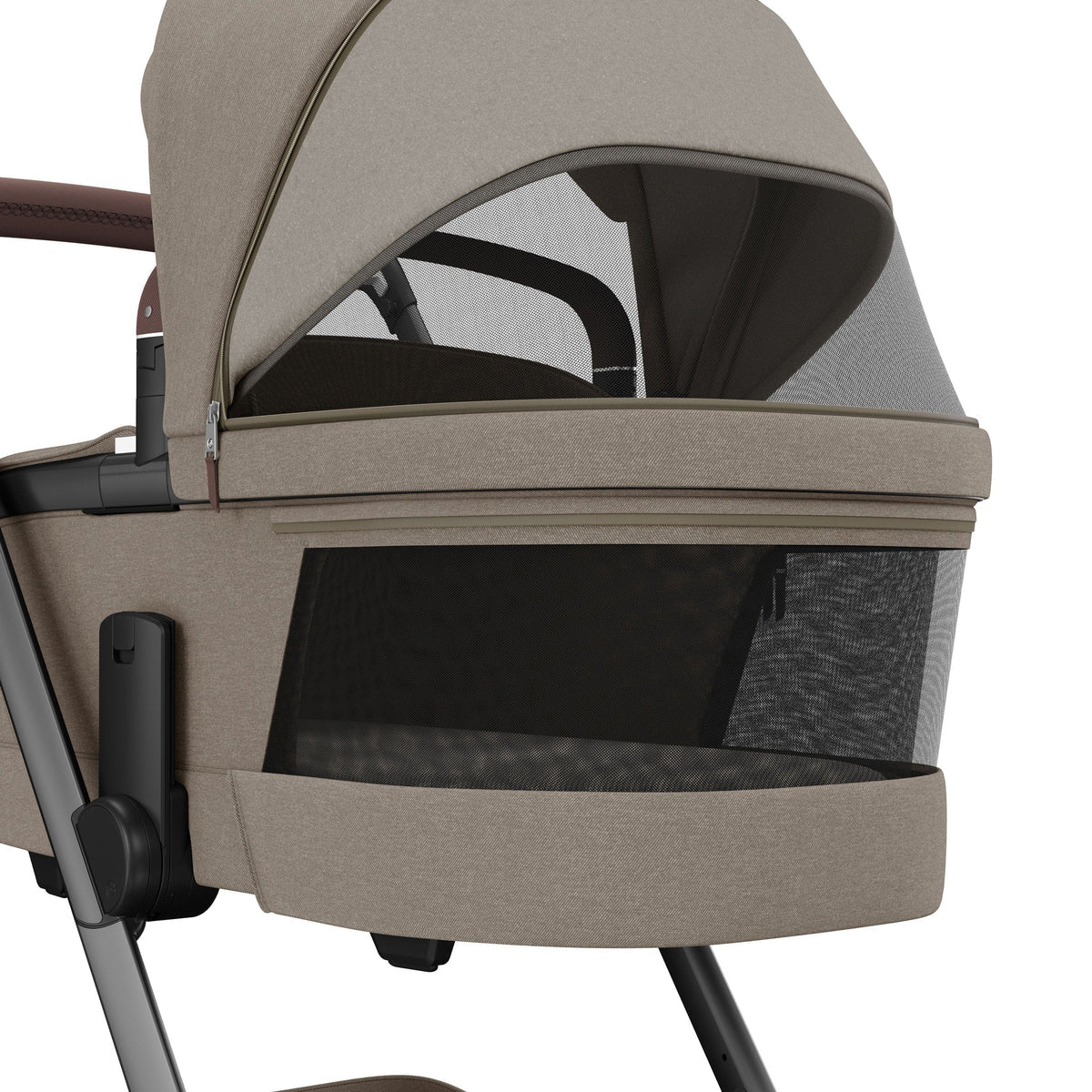 Maxi-Cosi Fame 10 Piece Premium Family 360 Pro Travel System - Twillic Truffle/Black Wheels