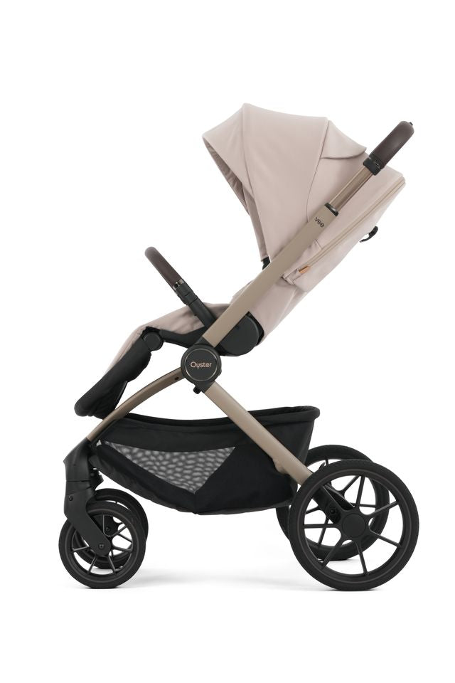 Oyster Vee Stroller Bundle - Vanilla