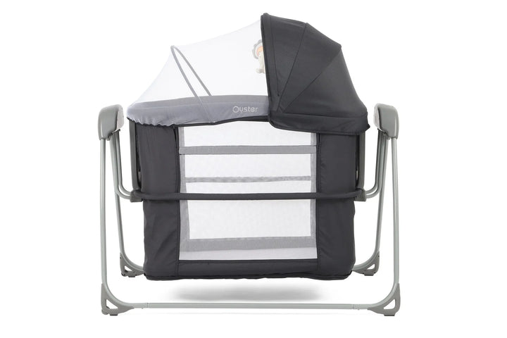 Oyster Swinging Crib - Carbonite