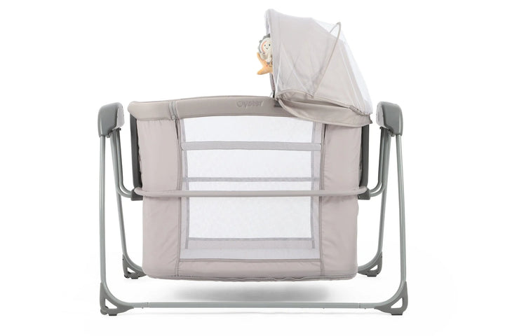 Oyster Swinging Crib - Stone