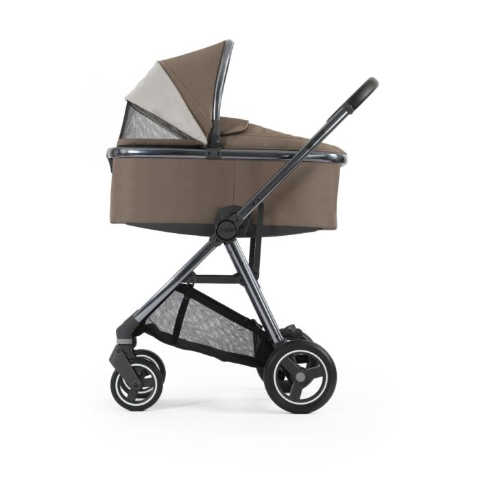 Oyster Gravity Plus Carrycot - Mink (Gun Metal Frame)