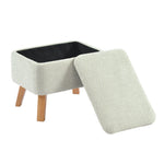 Bebe & Beyond Soother Nursing Chair + Stool – Boucle Collection Sage