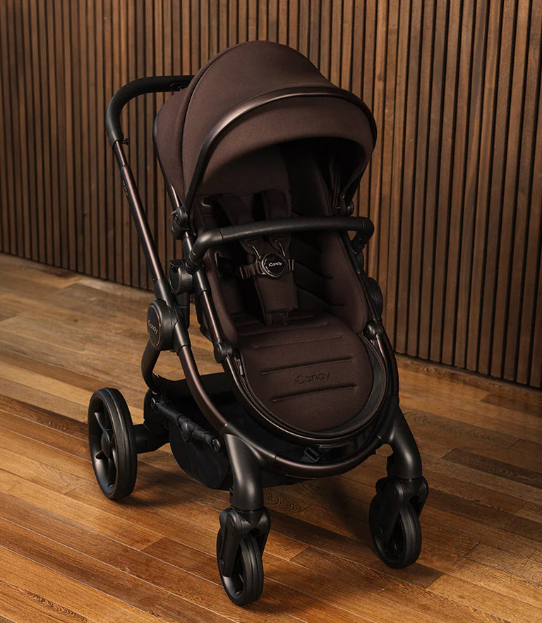 iCandy Peach 8 Complete Bundle with Cocoon 360 Car Seat & Base - Black
