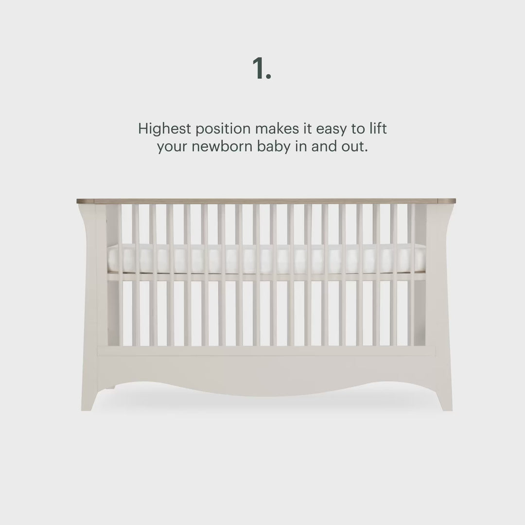 CuddleCo Clara Luxe 3 Piece Furniture Set - Cashmere & Ash