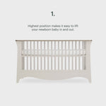 CuddleCo Clara Luxe 2 Piece Furniture Set - Cashmere & Ash