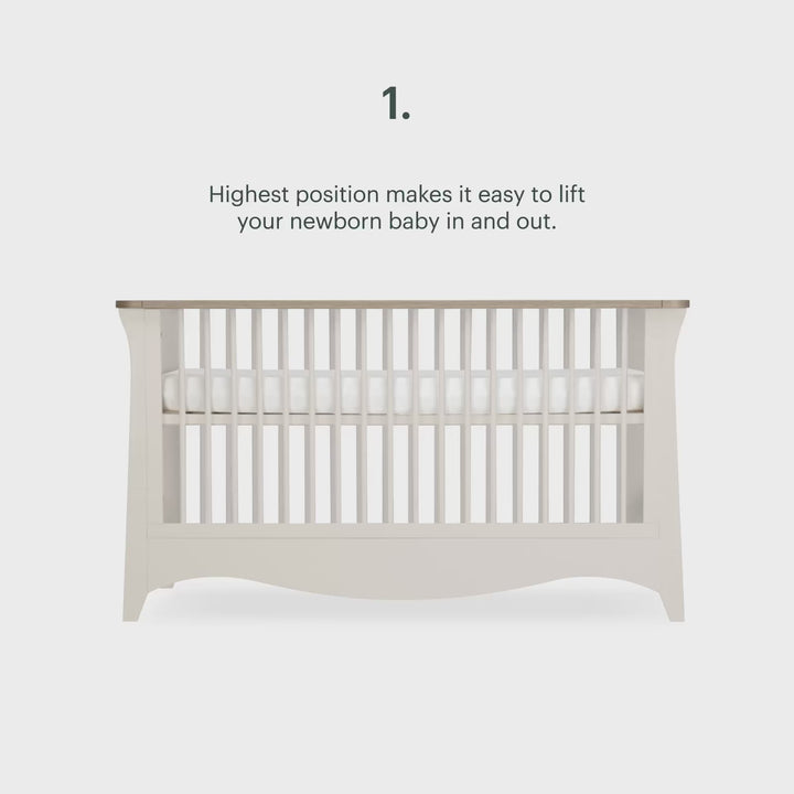 CuddleCo Clara Luxe 3 Piece Furniture Set - Cashmere & Ash