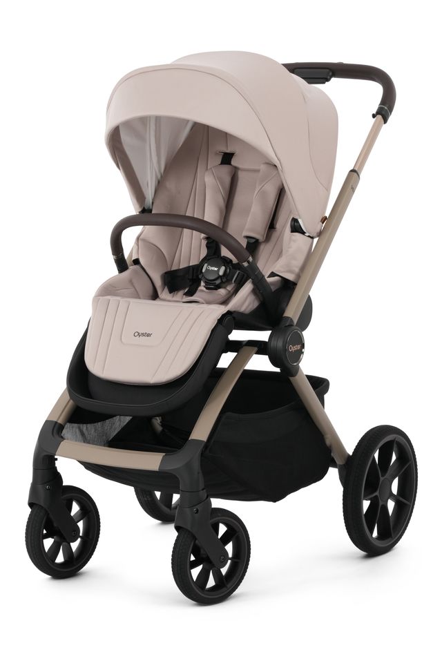 Oyster Vee Stroller Bundle - Vanilla