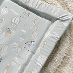 Bobbin & Bumble Standard Changing Mat - Blue Hot Air Balloons Print
