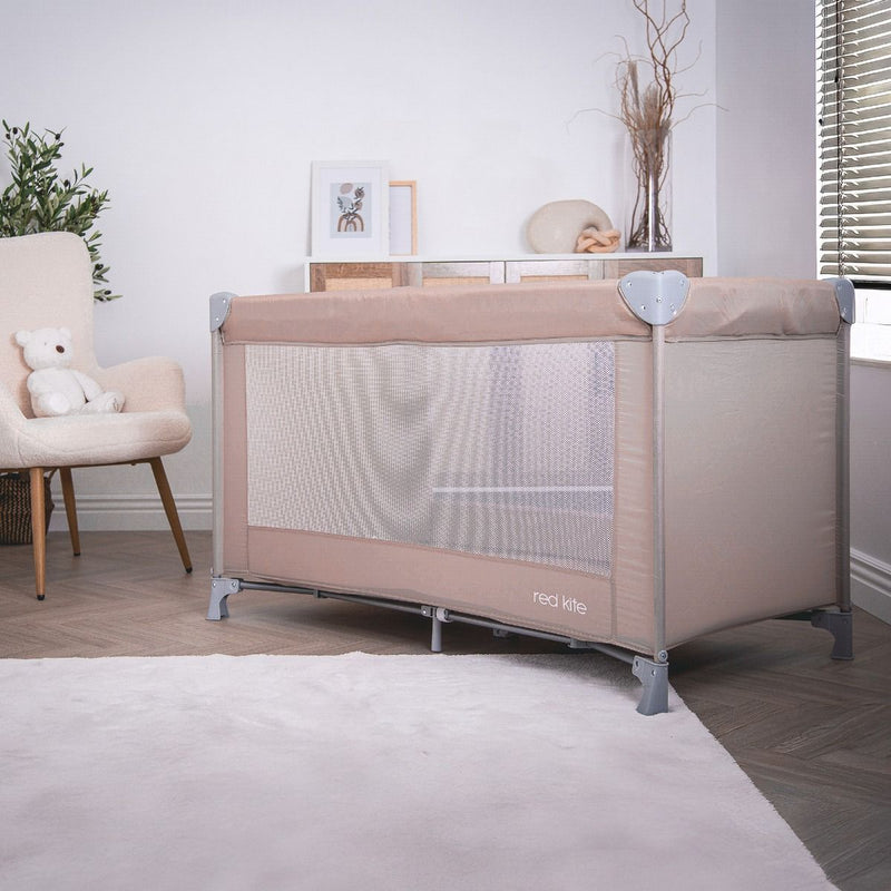 Redkite Sleepsound Autofold Travel Cot - Oatmeal