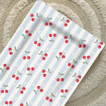 Bobbin & Bumble Standard Changing Mat - Cherry Stripe