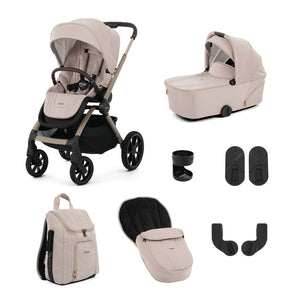 Oyster Vee Stroller Bundle - Vanilla
