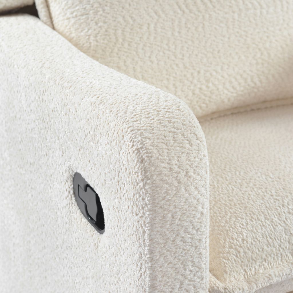 Bebe & Beyond Nestler Nursing Chair – Off White Boucle