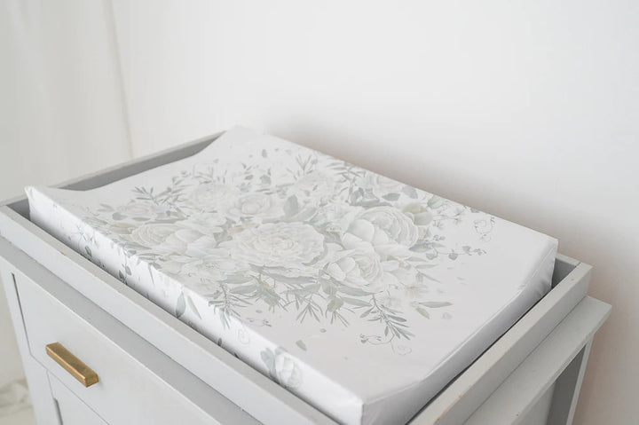 Gilded Bird White Roses Wedge Mat