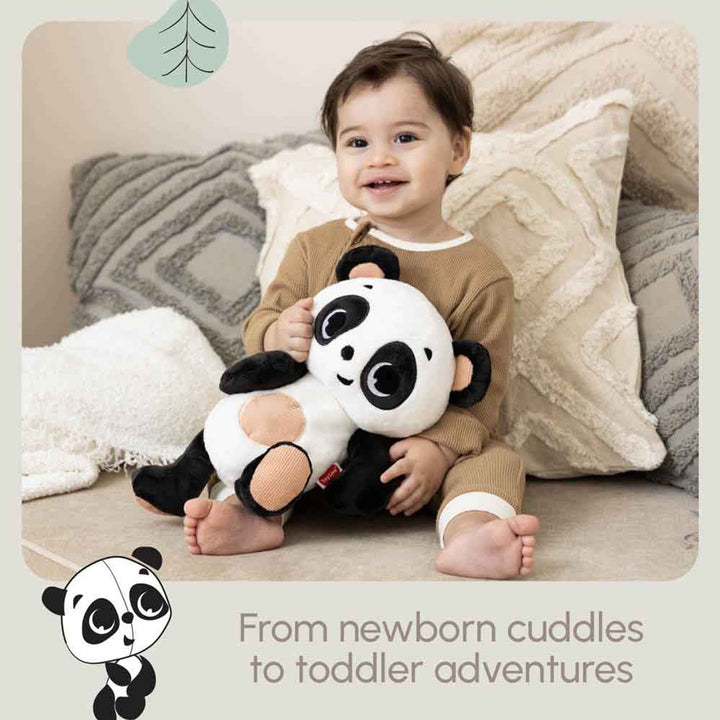 Tiny Love Snuggly Buddy Panda - Black & White Decor