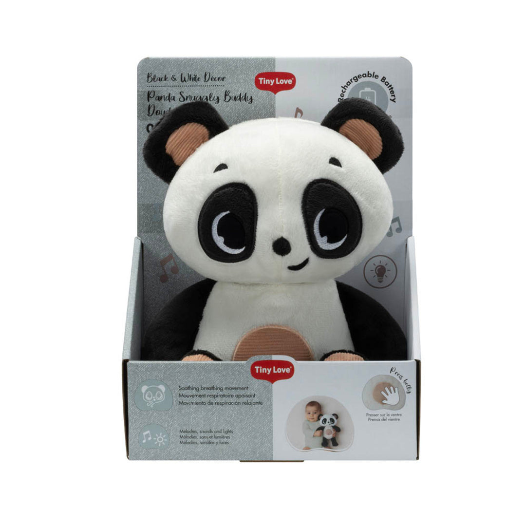 Tiny Love Snuggly Buddy Panda - Black & White Decor
