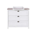 Tutti Bambini Verona Changing Unit - White/Oak
