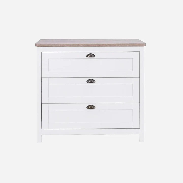 Tutti Bambini Verona Changing Unit - White/Oak