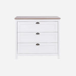 Tutti Bambini Verona Changing Unit - White/Oak