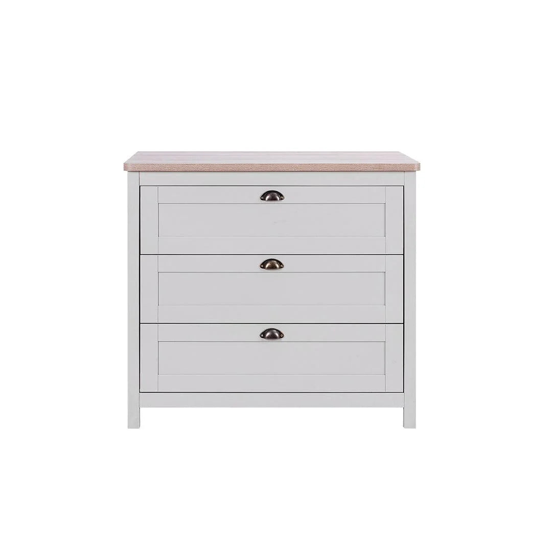 Tutti Bambini Verona Chest Changer Dove Grey/Oak