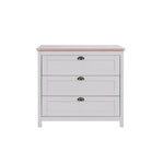 Tutti Bambini Verona Changing Unit - Dove Grey/Oak