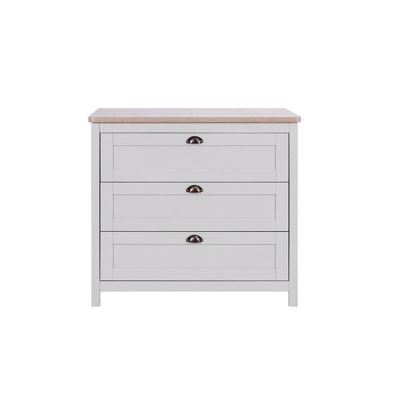 Tutti Bambini Verona Changing Unit - Dove Grey/Oak