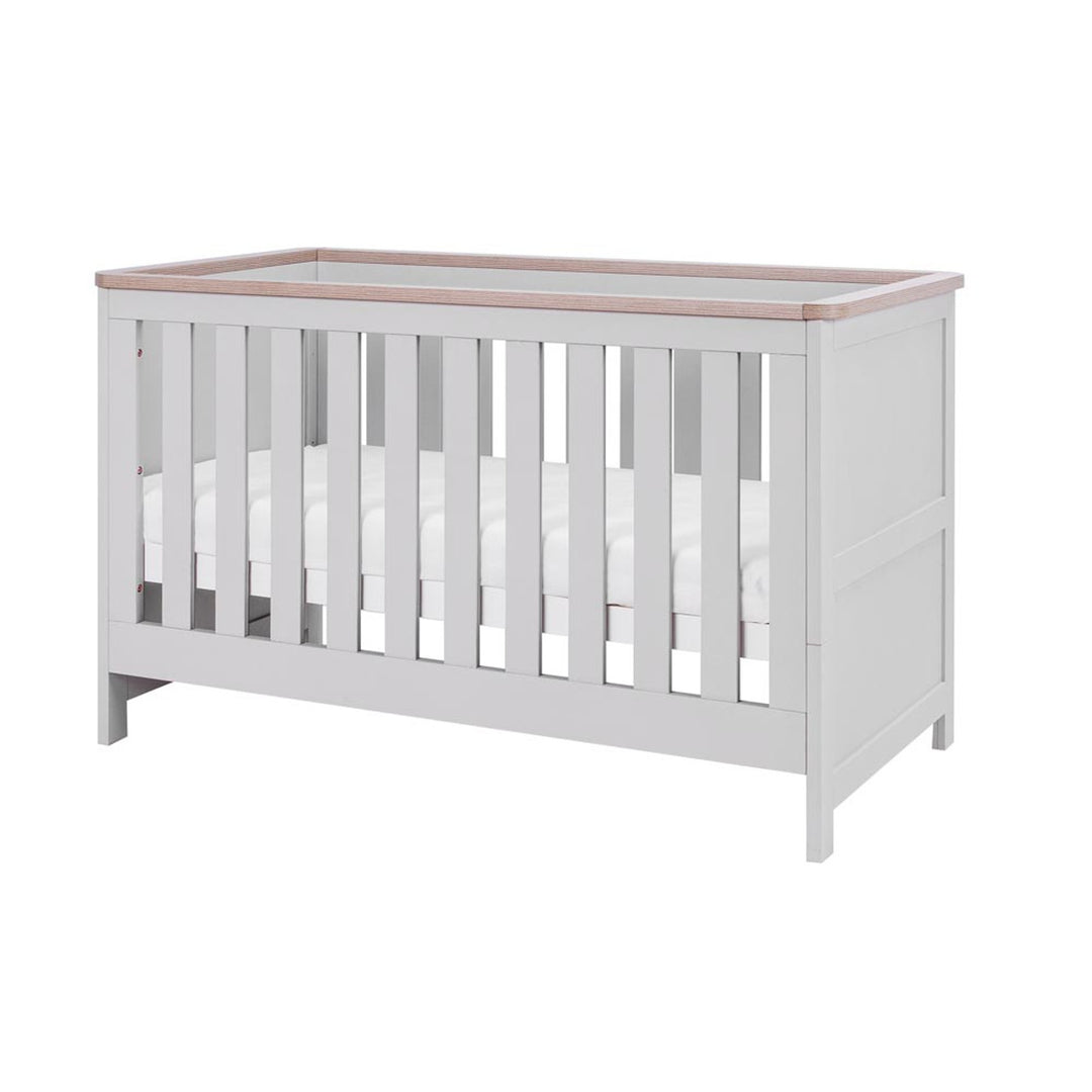 Tutti Bambini Verona Cot Bed - Dove Grey/Oak