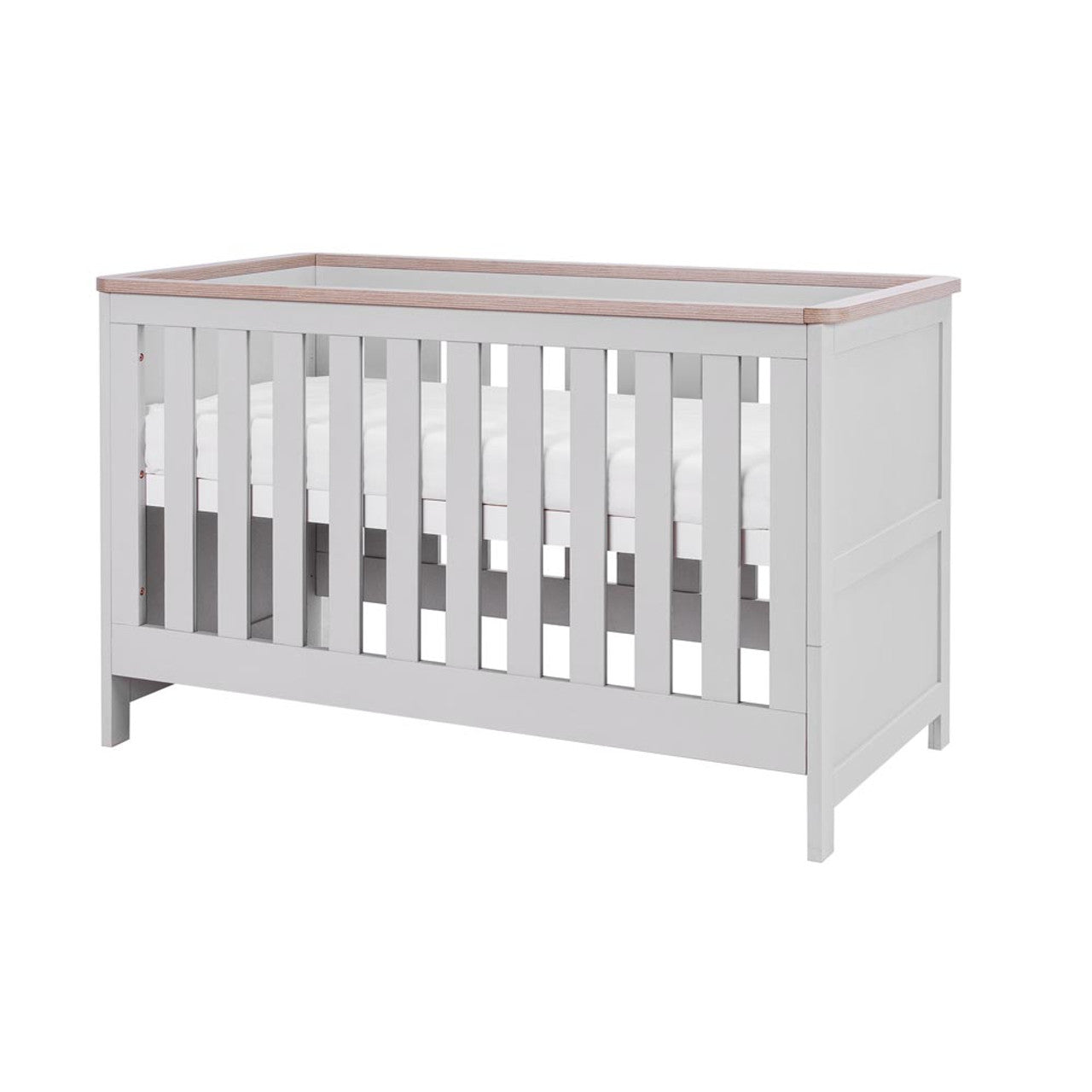 Tutti Bambini Verona Cot Bed Dove Grey Oak