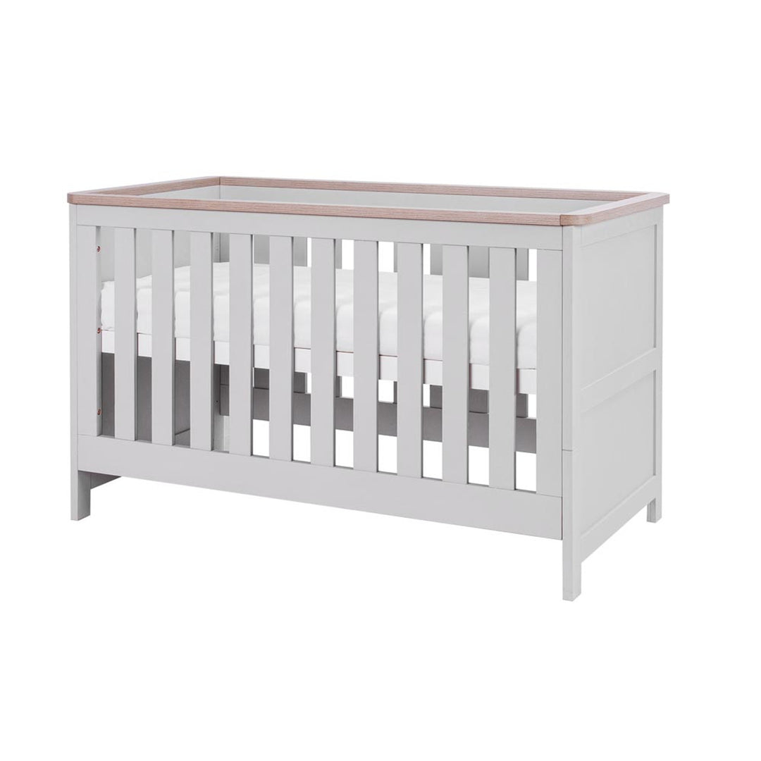 Tutti Bambini Verona Cot Bed - Dove Grey/Oak