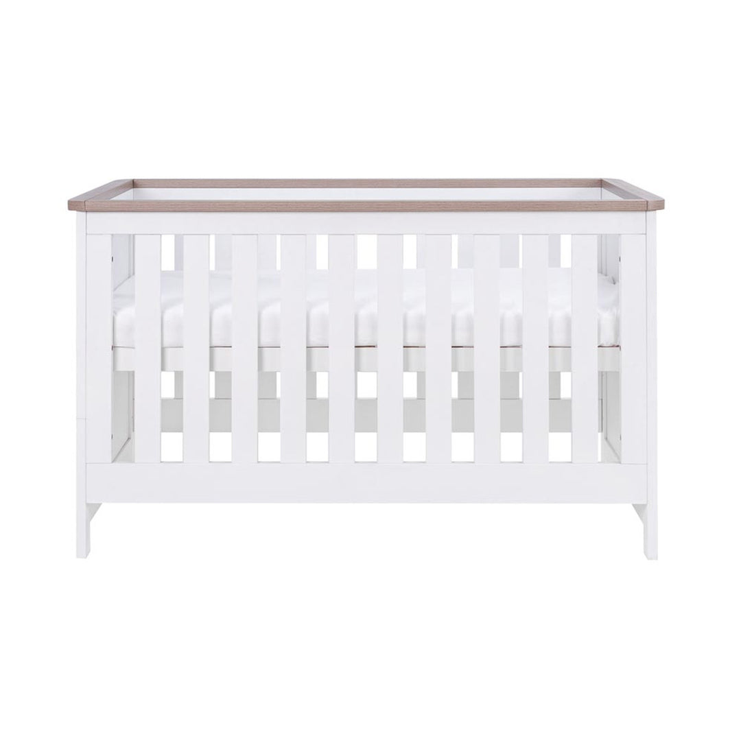 Tutti Bambini Verona Cot Bed - White/Oak