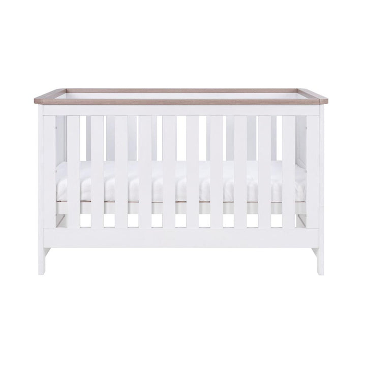 Tutti Bambini Verona Cot Bed - White/Oak