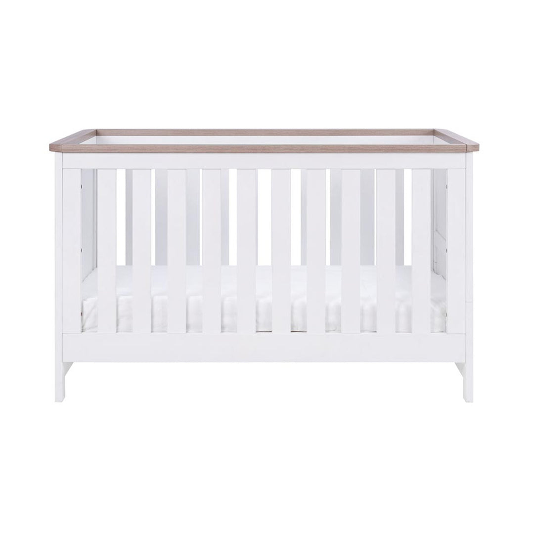 Tutti Bambini Verona Cot Bed - White/Oak