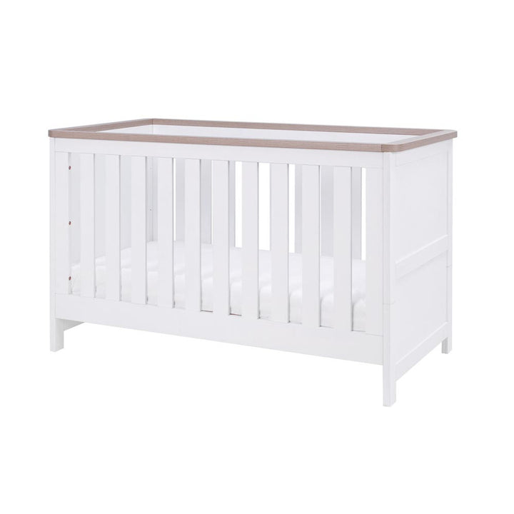 Tutti Bambini Verona Cot Bed - White/Oak