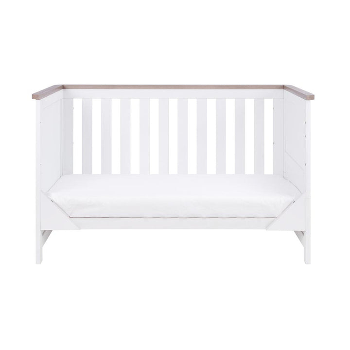 Tutti Bambini Verona Cot Bed - White/Oak