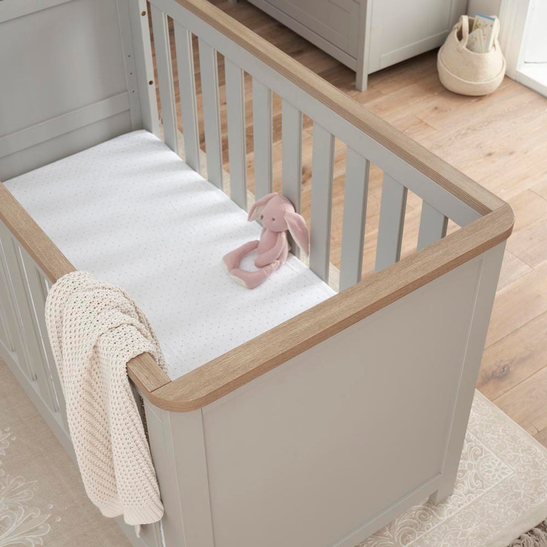 Drawer Bambini Bedside Cot Tutti Bambini Katie Space Saver Sleigh