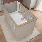 Tutti Bambini Verona Cot Bed - White/Oak